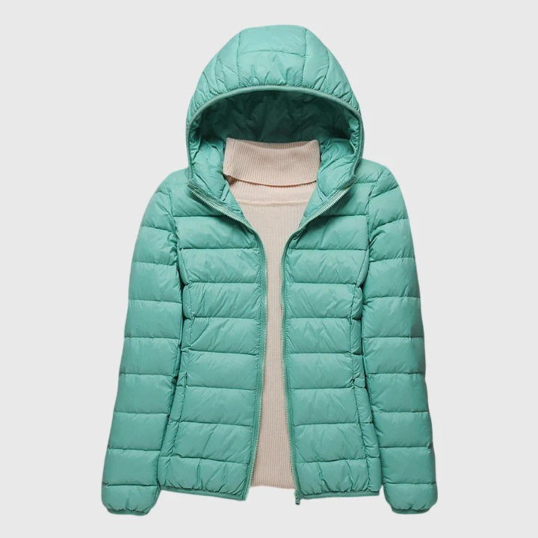 Giacca Trapuntata Ultraleggera da Donna - Turchese