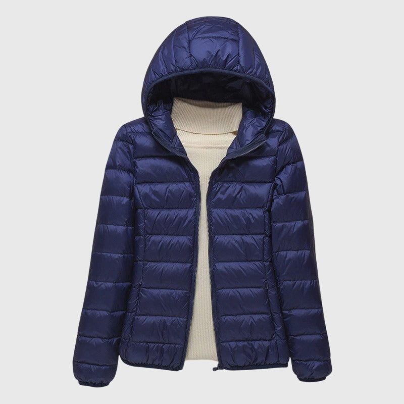 Giacca Trapuntata Ultraleggera da Donna - Blu Scuro