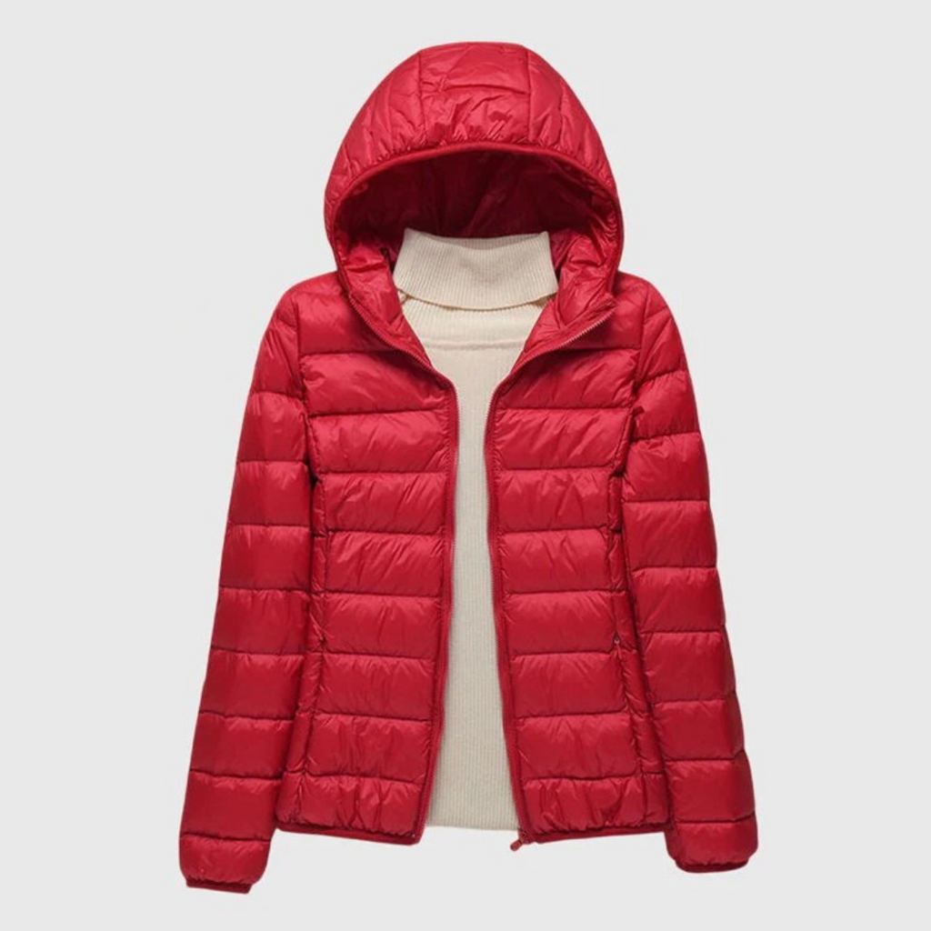 Giacca Trapuntata Ultraleggera da Donna - Rosso