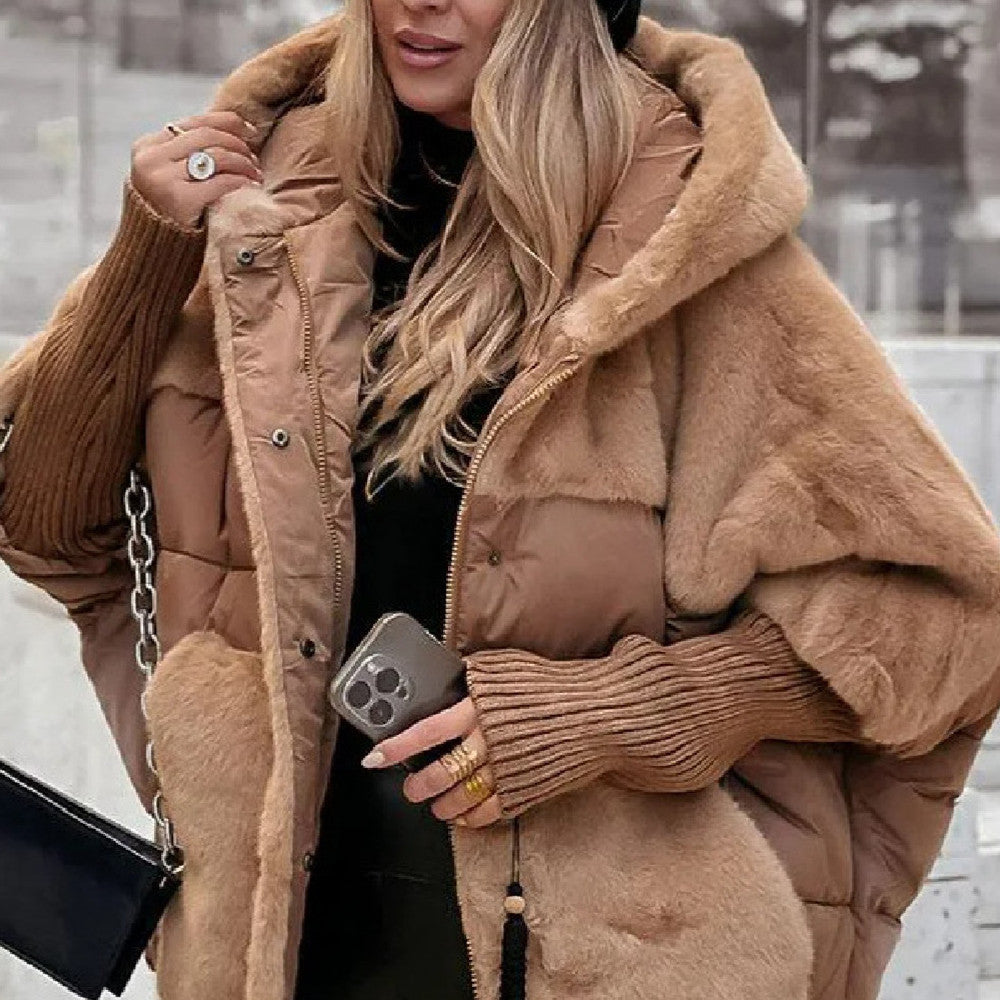 Cappotto Invernale Caldo da Donna con Vestibilità Morbida