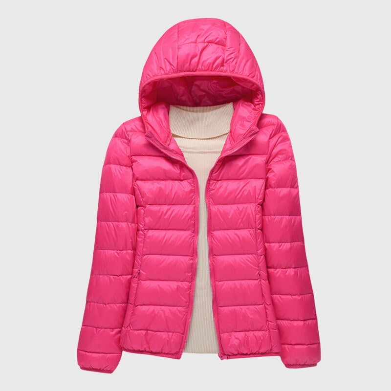 Giacca Trapuntata Ultraleggera da Donna - Rosa
