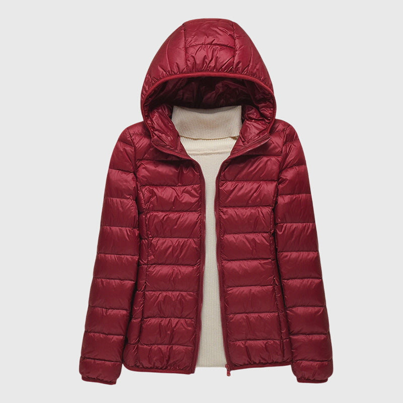 Giacca Trapuntata Ultraleggera da Donna - Bordeaux