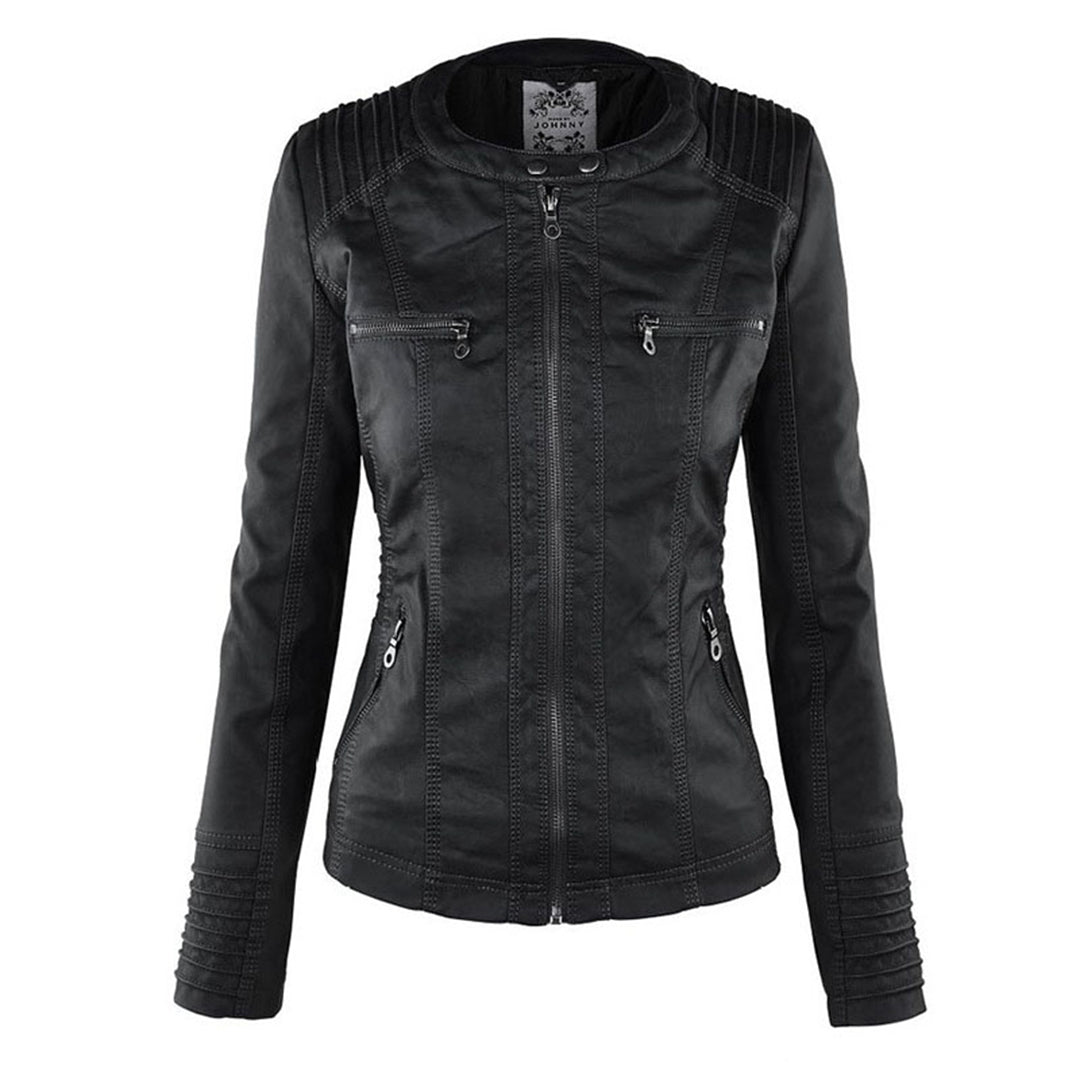 Giacca Biker da Donna con Cappuccio