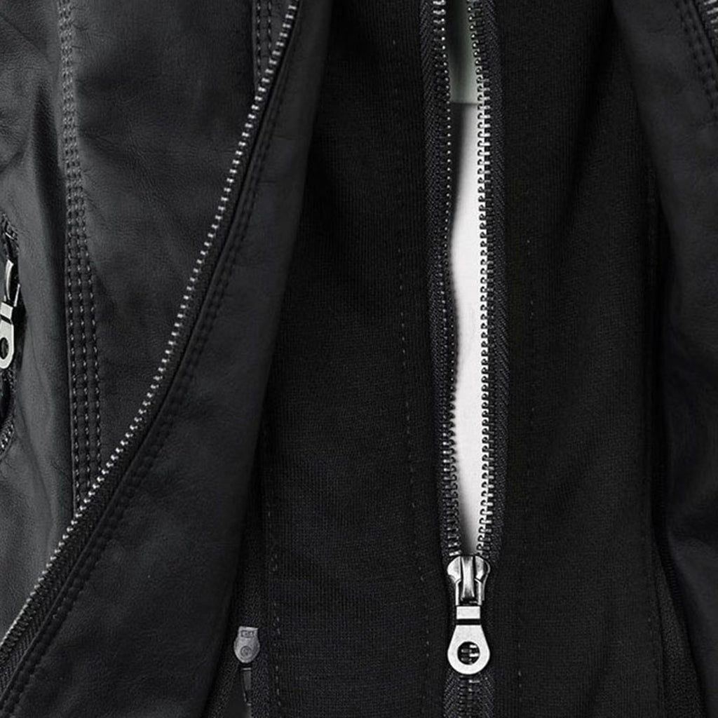 Giacca Biker da Donna con Cappuccio