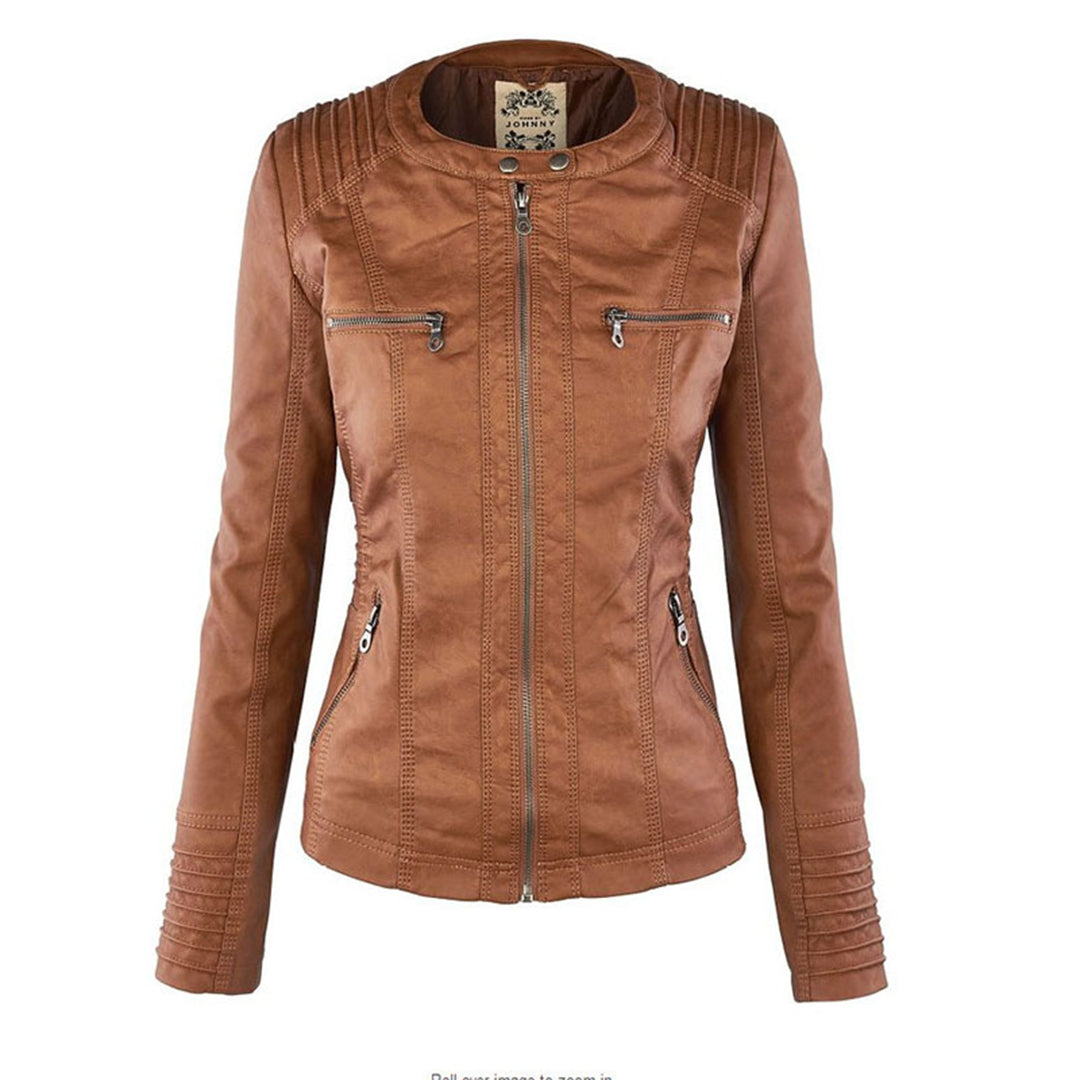 Giacca Biker da Donna con Cappuccio