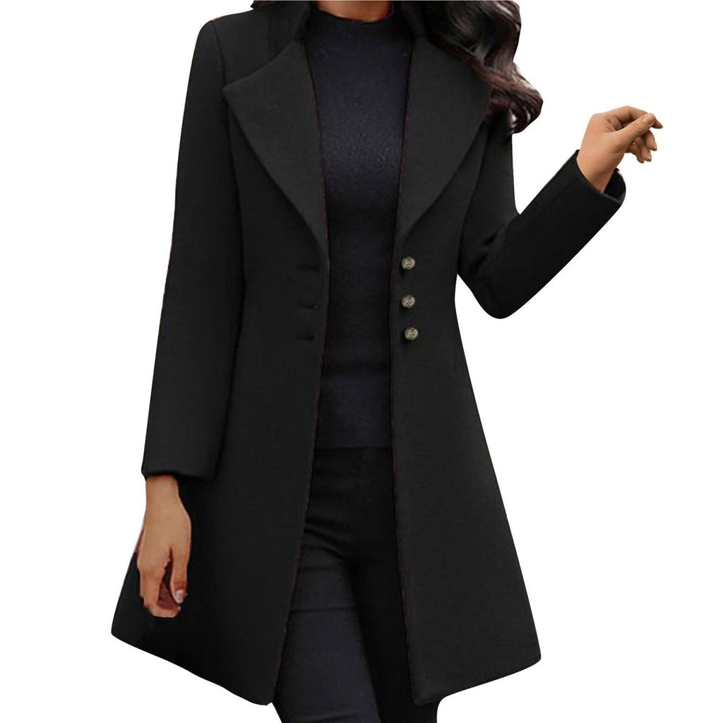 Cappotto Donna Elegante Foderato e Idrorepellente