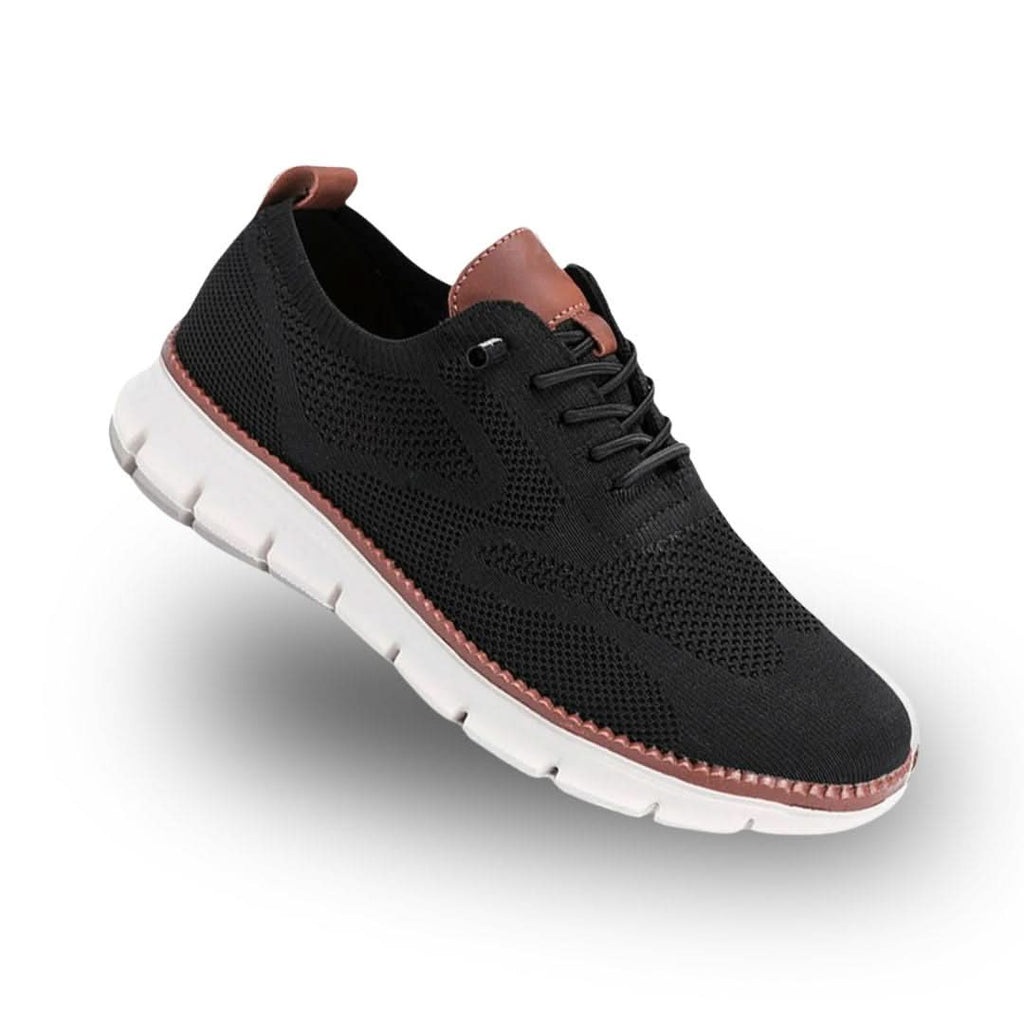 Sneaker Ortopediche da Donna con Pianta Larga - Nero
