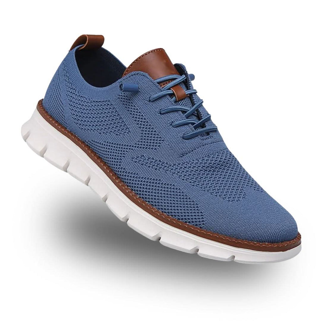 Sneaker Ortopediche da Donna con Pianta Larga - Blu