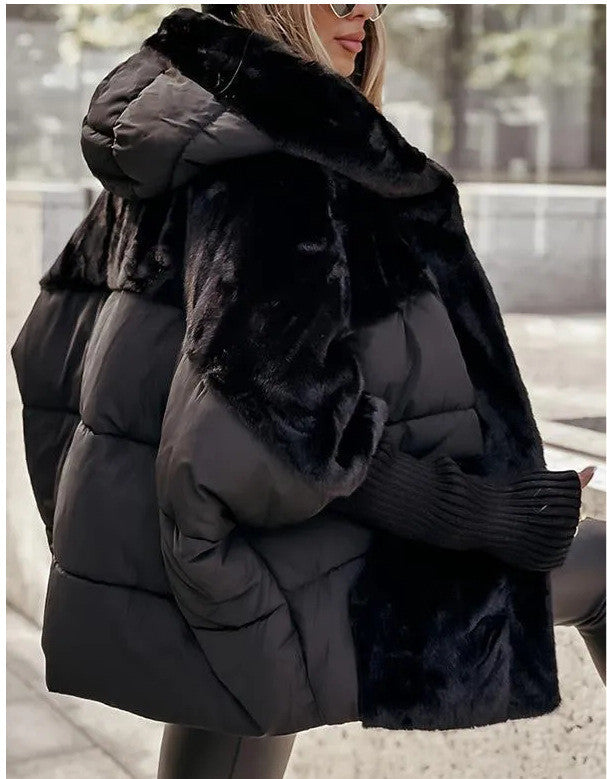 Cappotto Invernale Caldo da Donna con Vestibilità Morbida