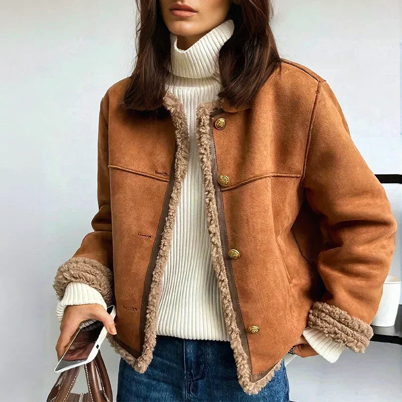 Giacca Elegante Donna Sartoriale con Bottoni