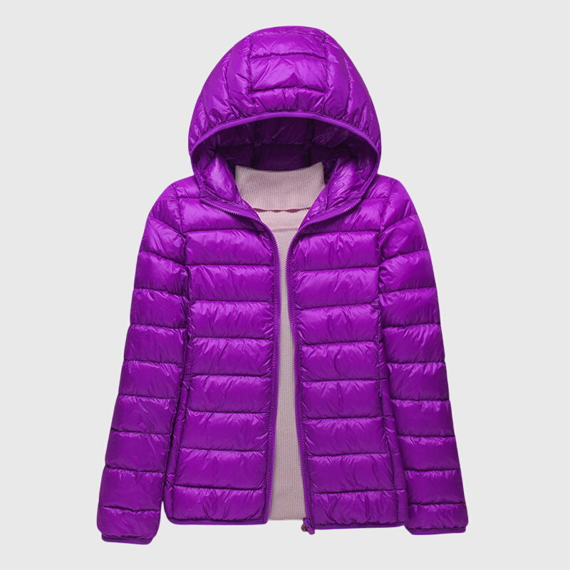 Giacca Trapuntata Ultraleggera da Donna - Viola